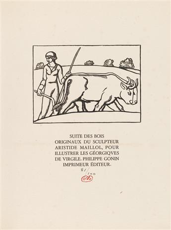 (MAILLOL, ARISTIDE.) Virgil. Les Géorgiques.